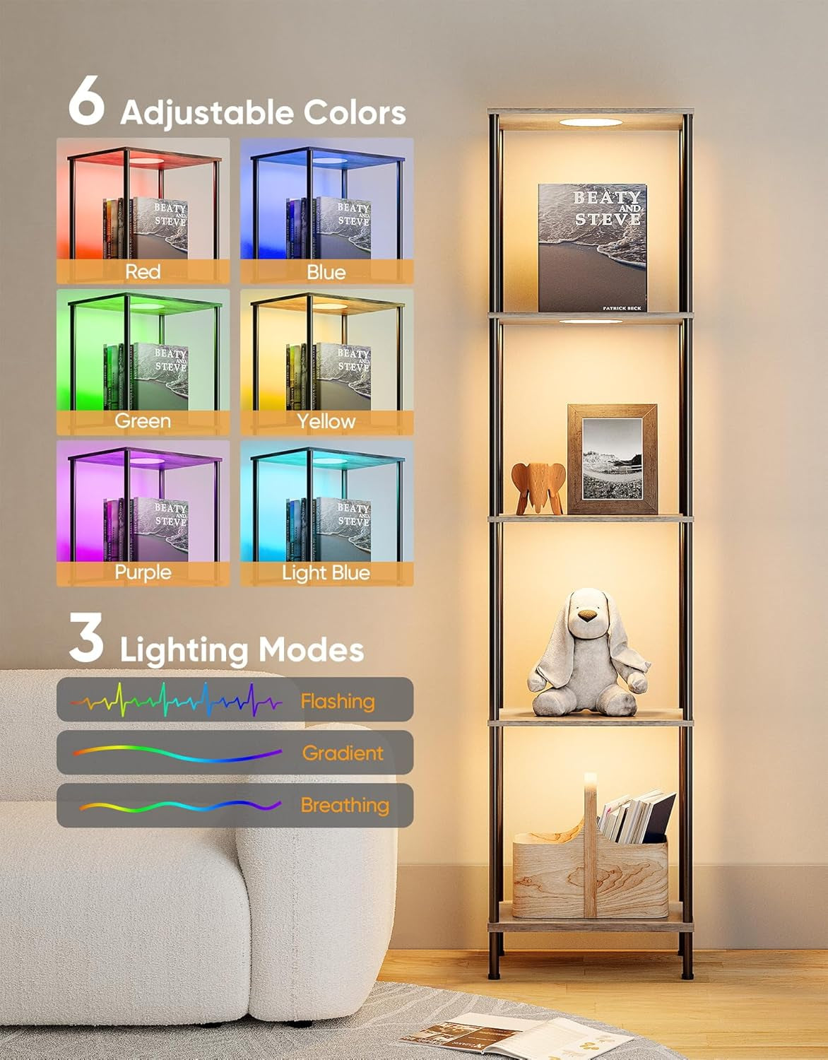 RGB Display Shelf Lamp